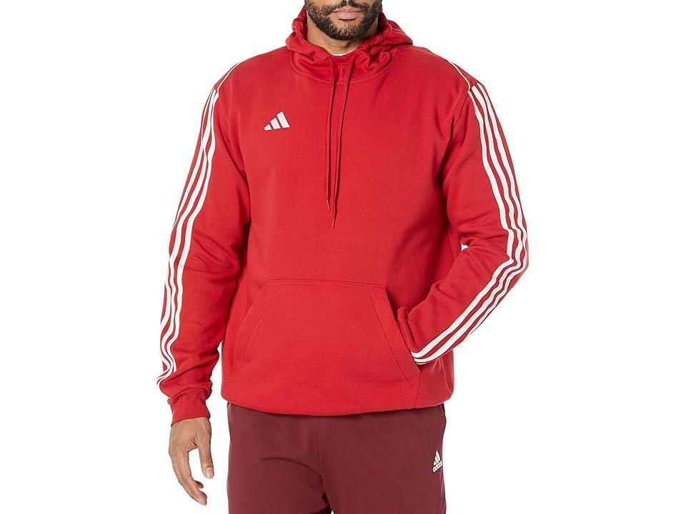 adidas Big Tall Tiro '23 Sweat Hoodie (Team Power ) Men's Clothing Product Image