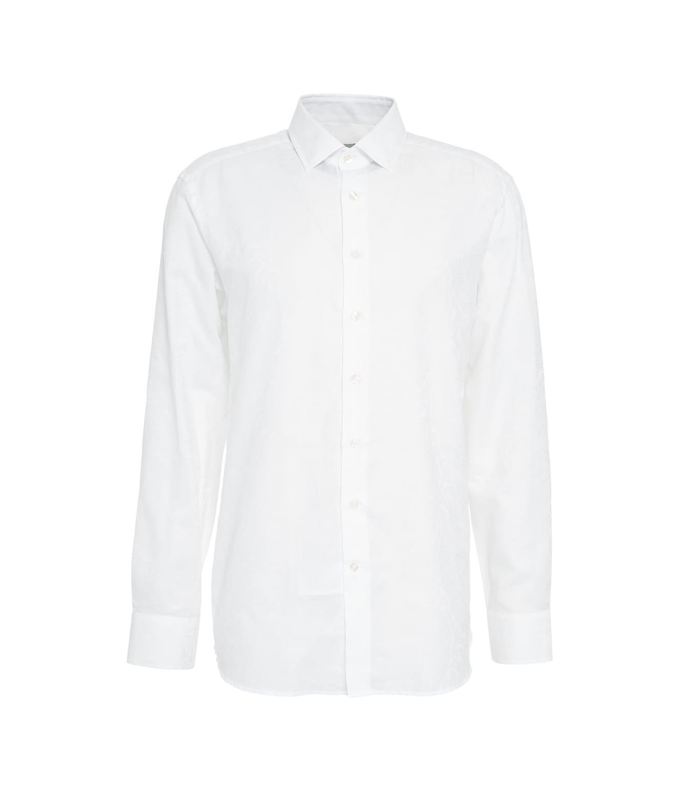 Cotton shirt with paisley pattern Product Image