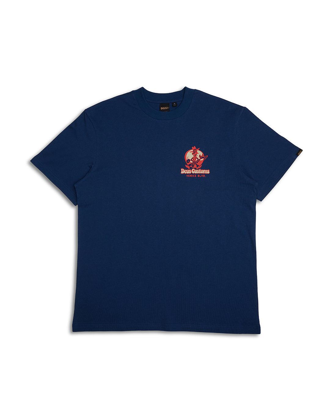 Gaucho Tee - Mechanic Blue Product Image