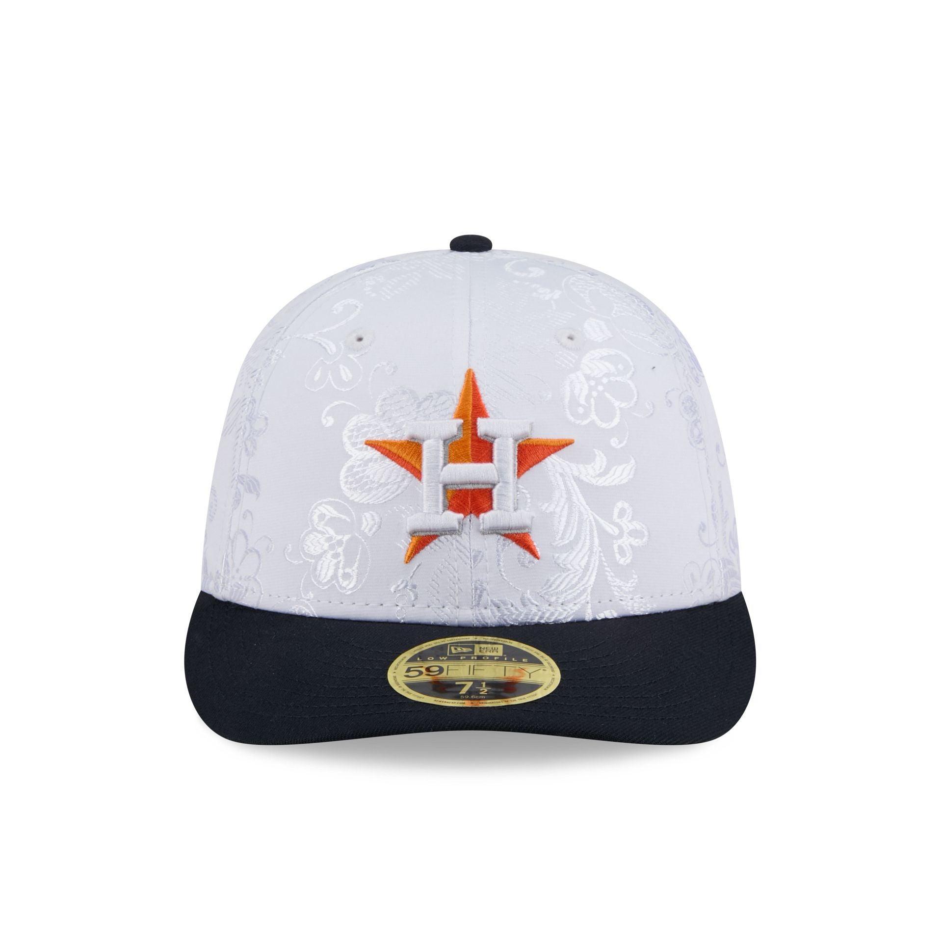 Houston Astros Floral Shine Low Profile 59FIFTY Fitted Hat Male Product Image