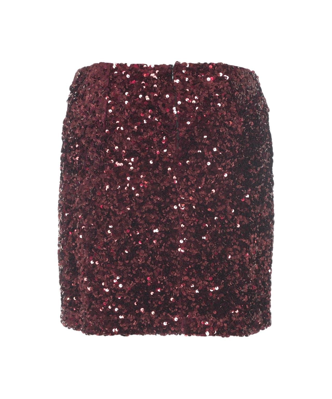 Mini Skirt with Sequins Product Image