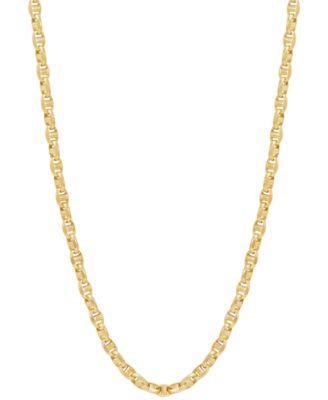 Italian Gold Mariner Link 20 Chain Necklace in 10k Gold Product Image