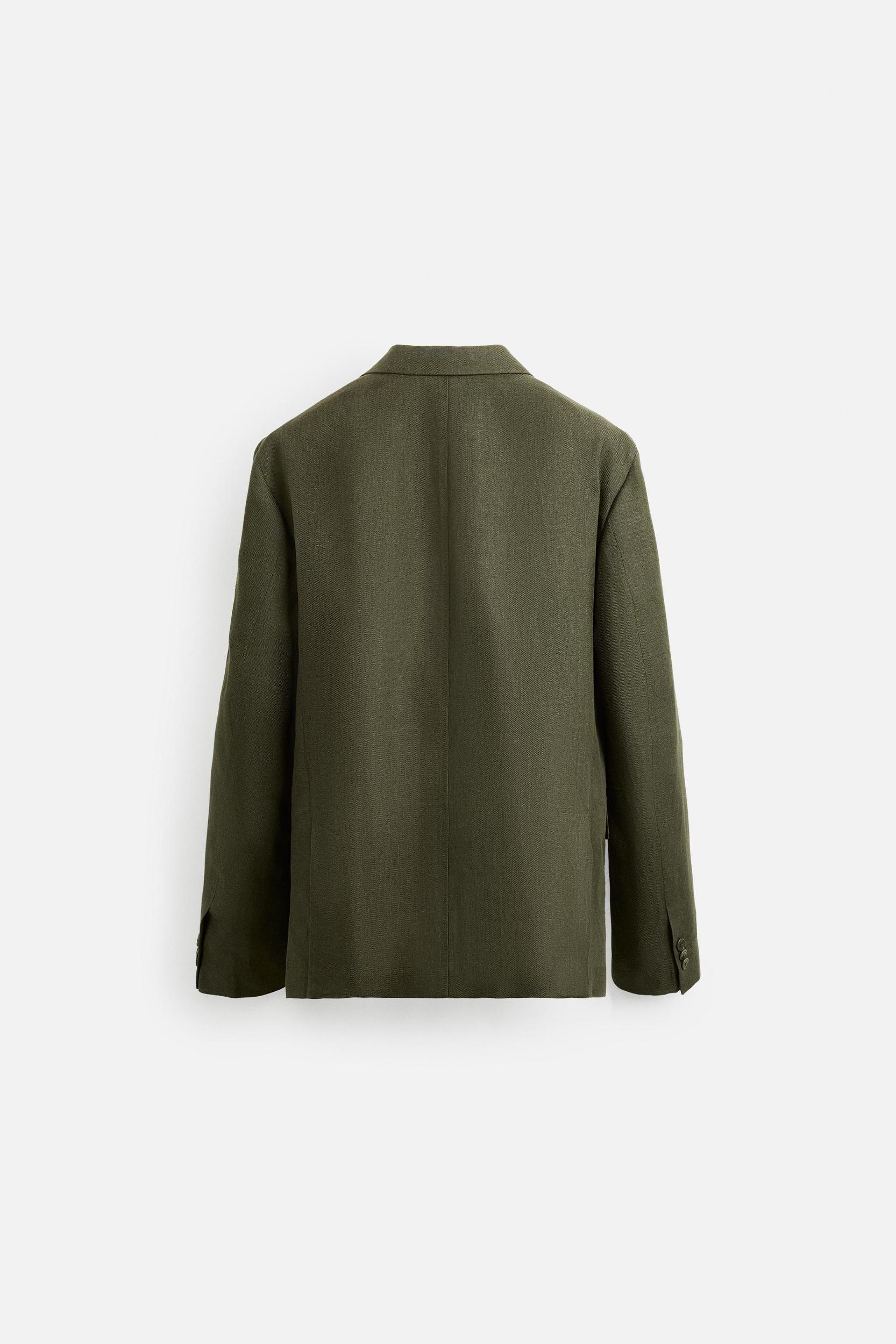 100% LINEN SUIT BLAZER Product Image