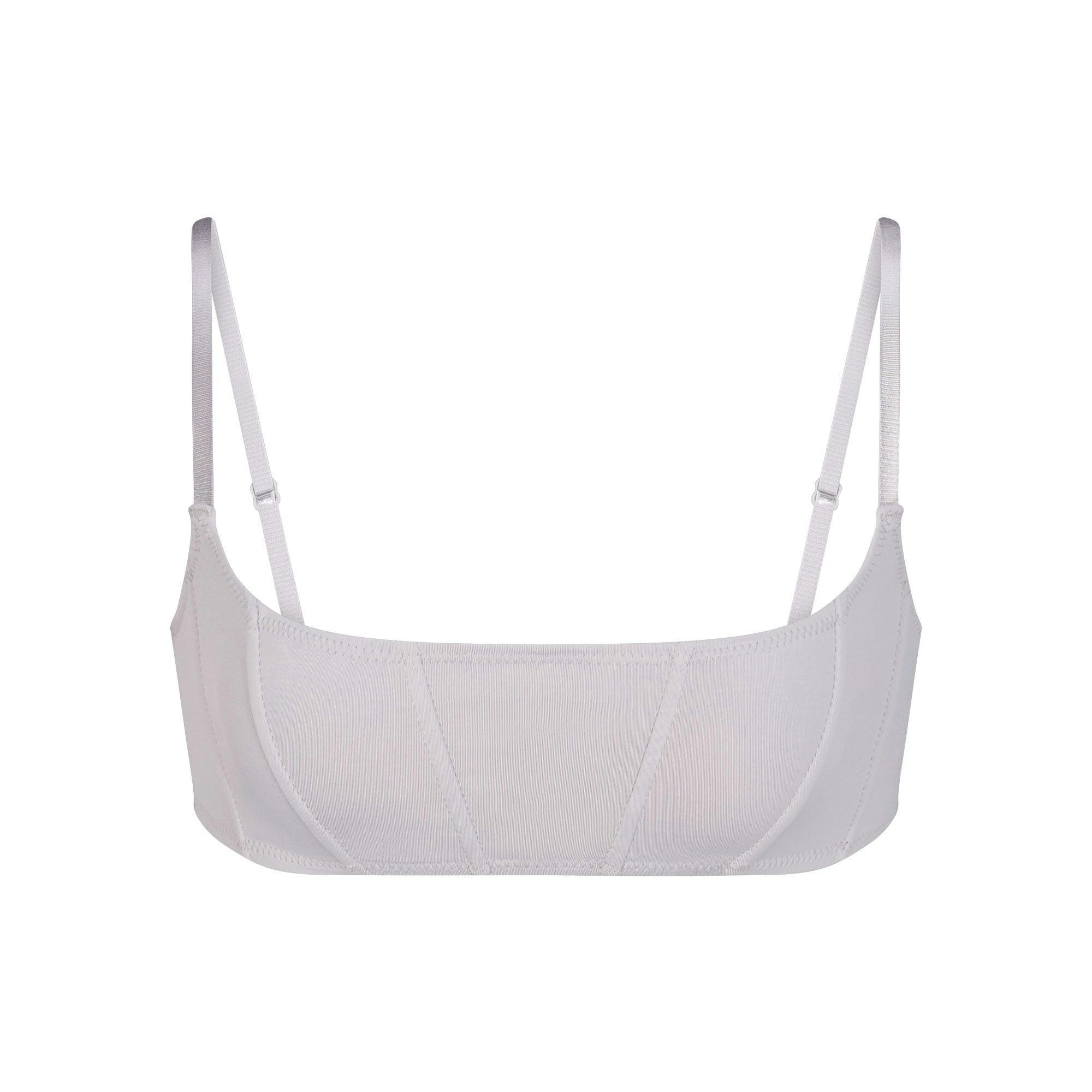 SIGNATURE SWIM CORSET BIKINI TOP | CHROME Product Image