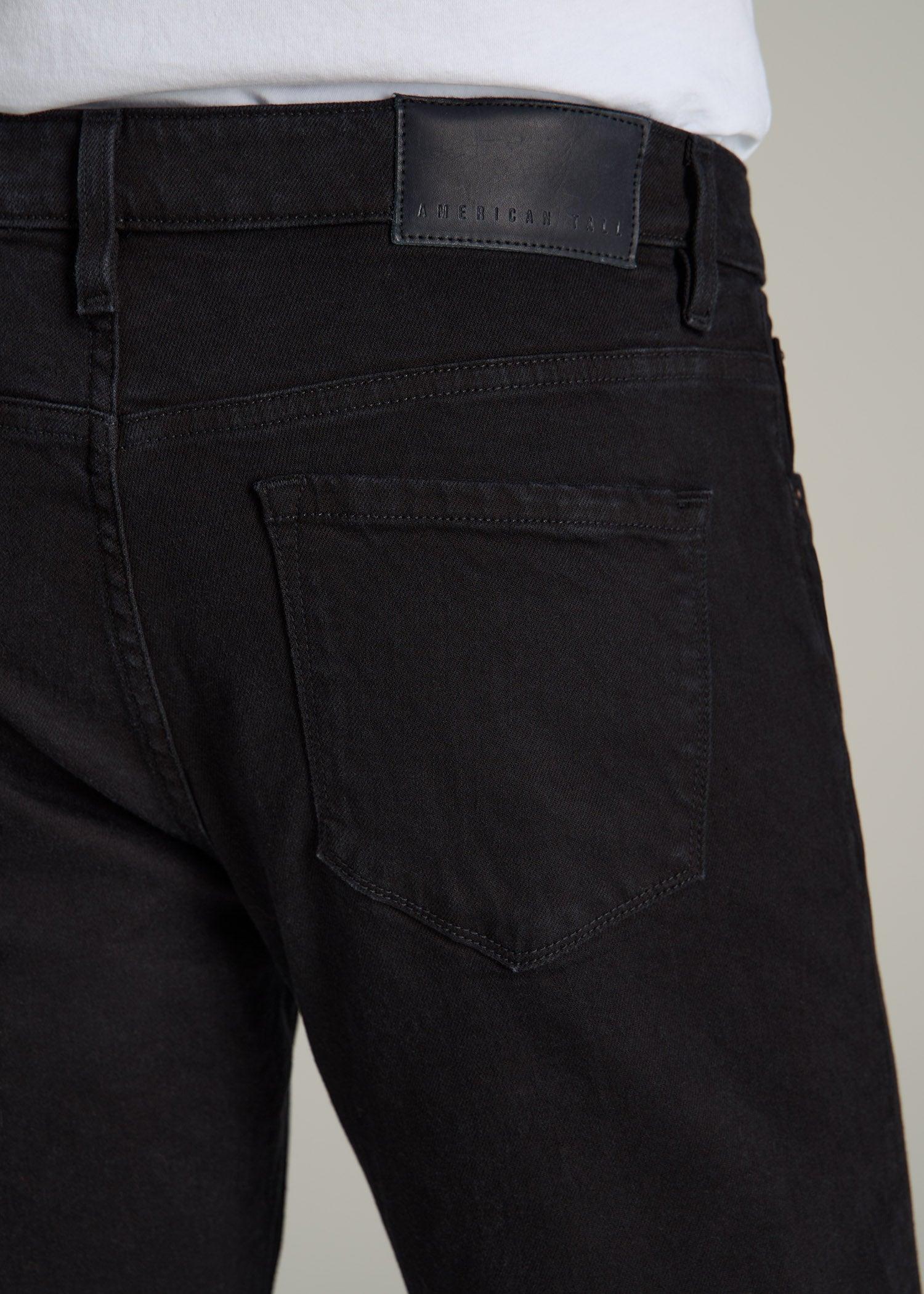 Americana Collection Carman Tapered Fit Jeans For Tall Men in Lark Black Male Product Image
