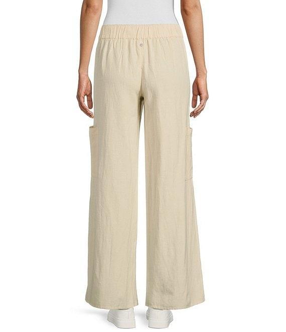 Roxy Maui Sessions Linen Blend Palazzo Pants Product Image