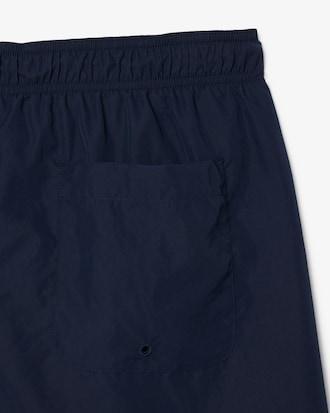 Mid Length Monochrome Swim Trunks Product Image