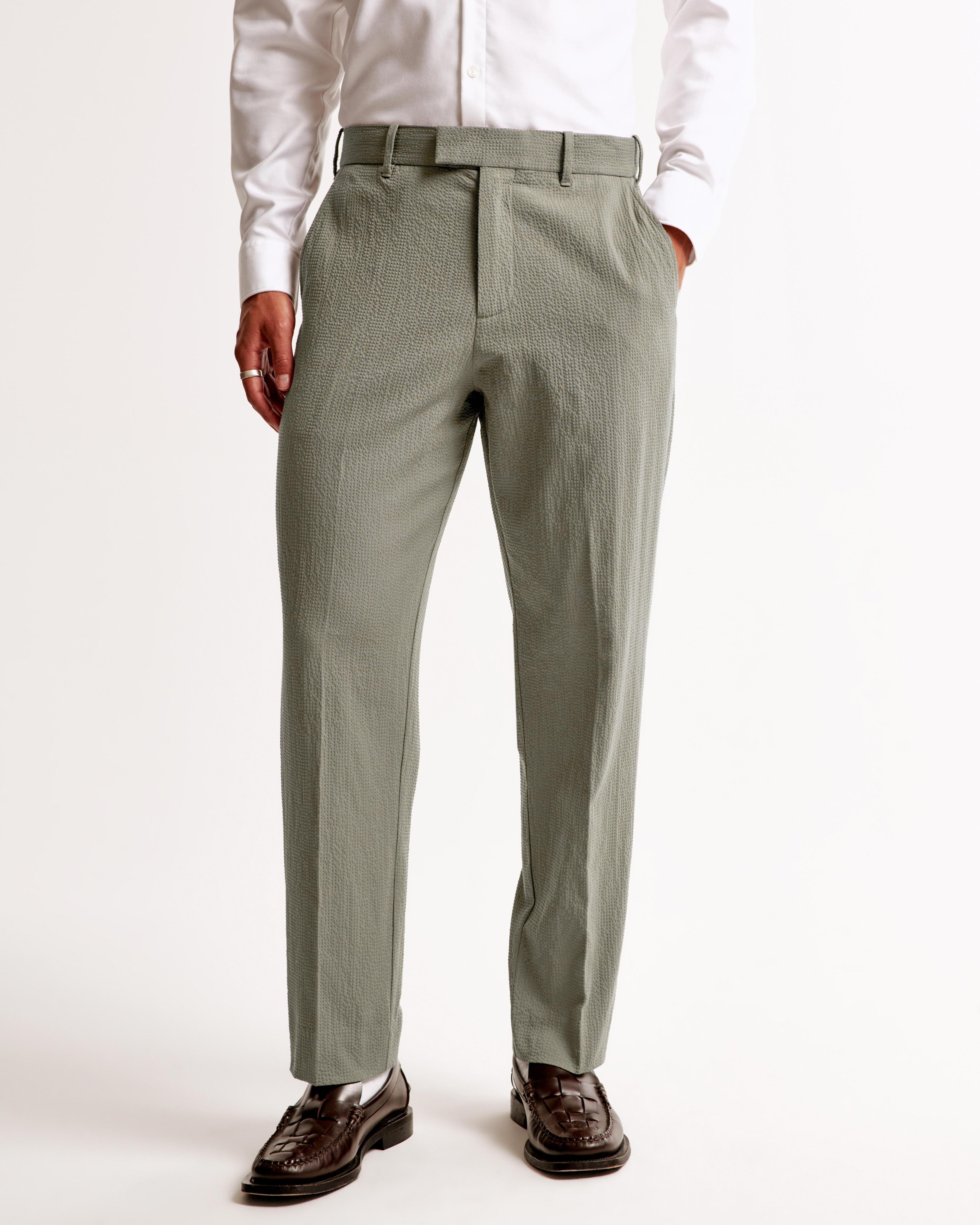 The A&F Collins Tailored Seersucker Suit Pant Product Image