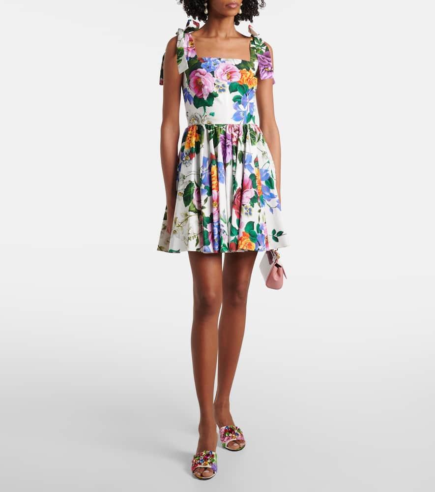floral-print mini dress Product Image