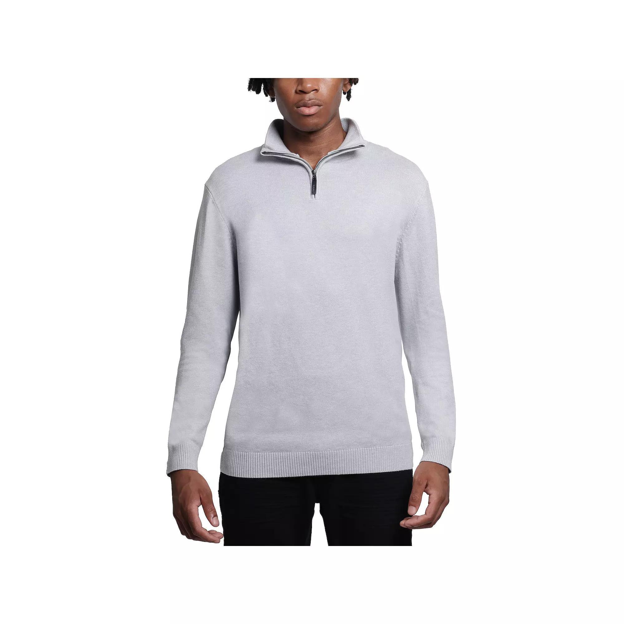Men's Xray Quarter Zip Mockneck Sweater,  Product Image