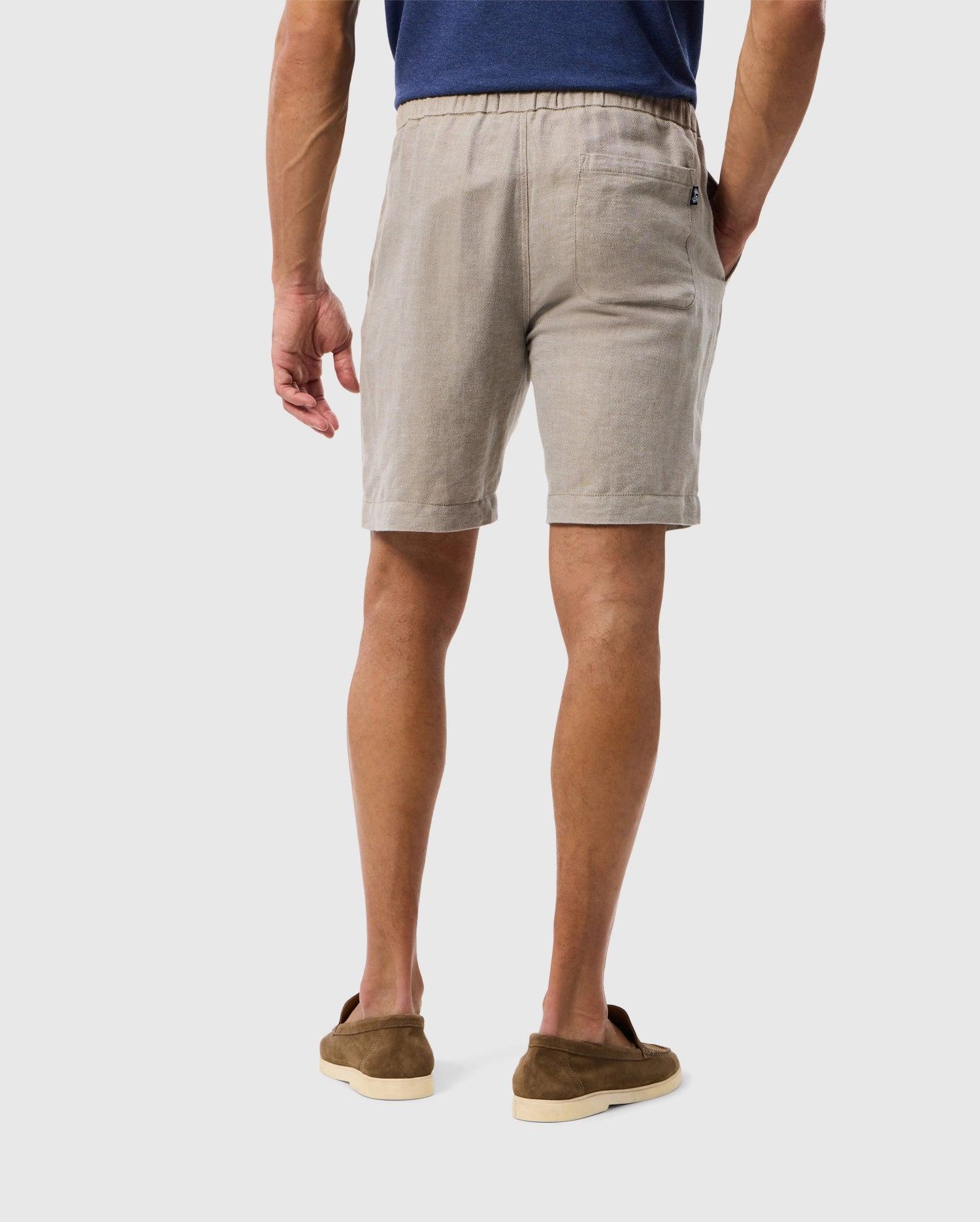 MENS WINDCREST LINEN SHORT - B6R474C200 Male Product Image