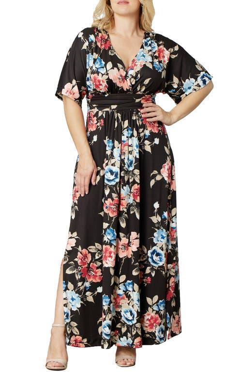 Womens Vienna Floral Jersey Maxi Dress Product Image