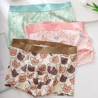 Cartoon Print Boxer Briefs / Set Product Image