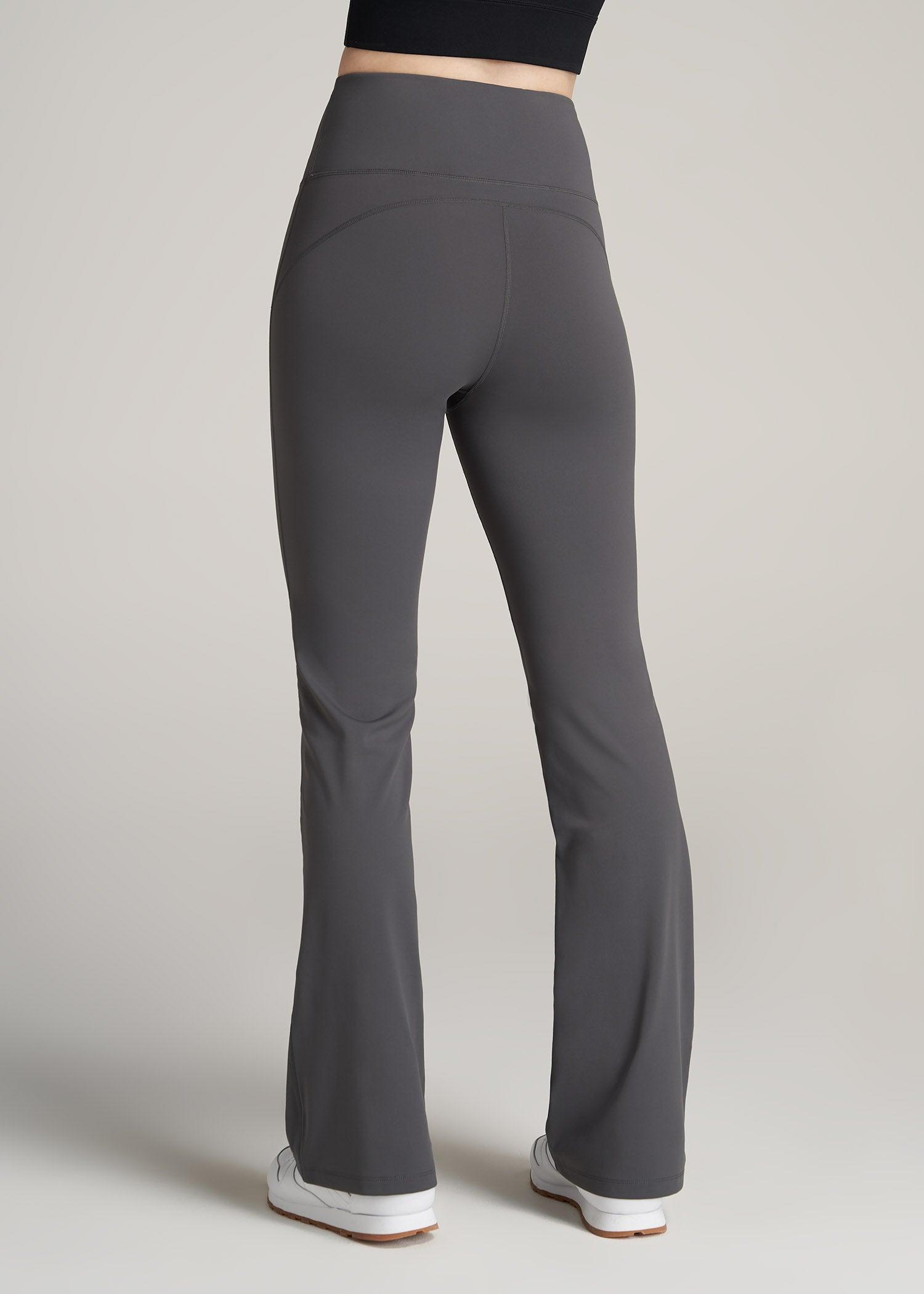 Balance Flare Yoga Pants for Tall Women in Charcoal Female Product Image