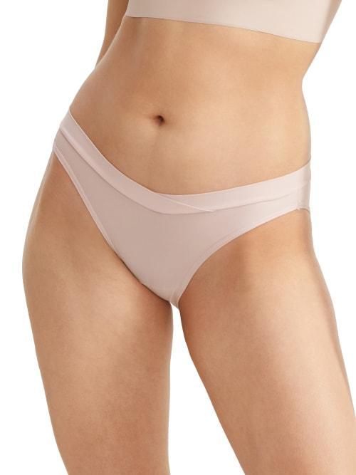 Womens Vanity Fair Lingerie Beyond Comfort Silky Stretch Bikini Panty 18291 Toasted White Product Image