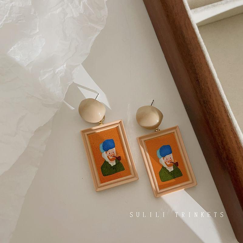 Portrait Drop Earring Product Image