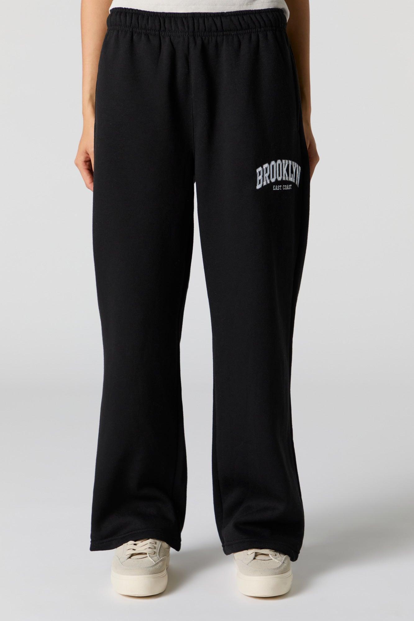 City Embroidered Fleece Jogger Female Product Image