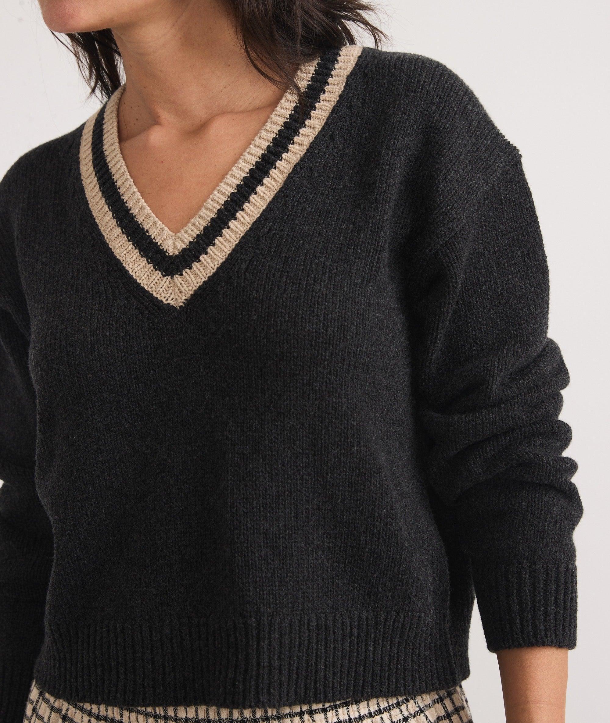 Bella Cropped Sweater Product Image
