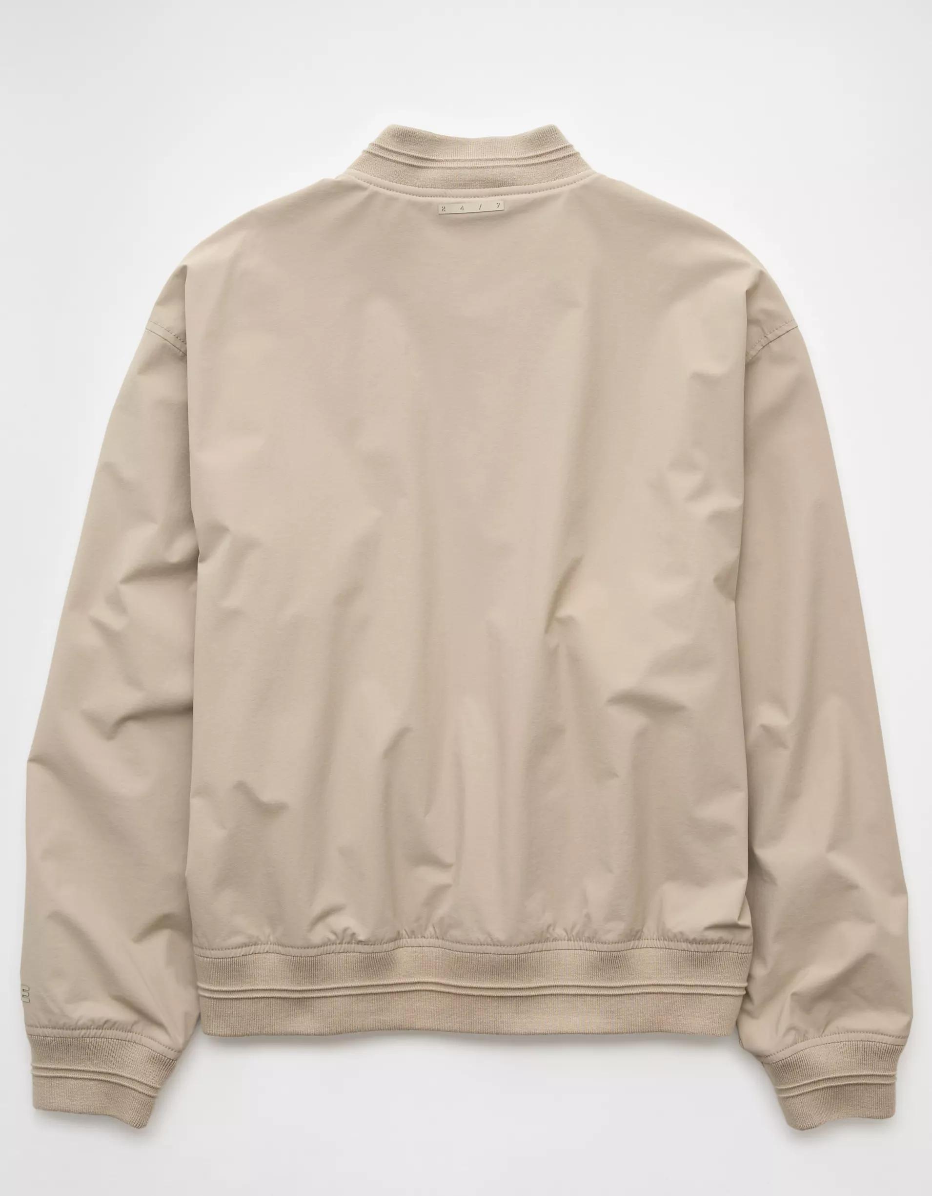 AE 24/7 Varsity Bomber Jacket Product Image