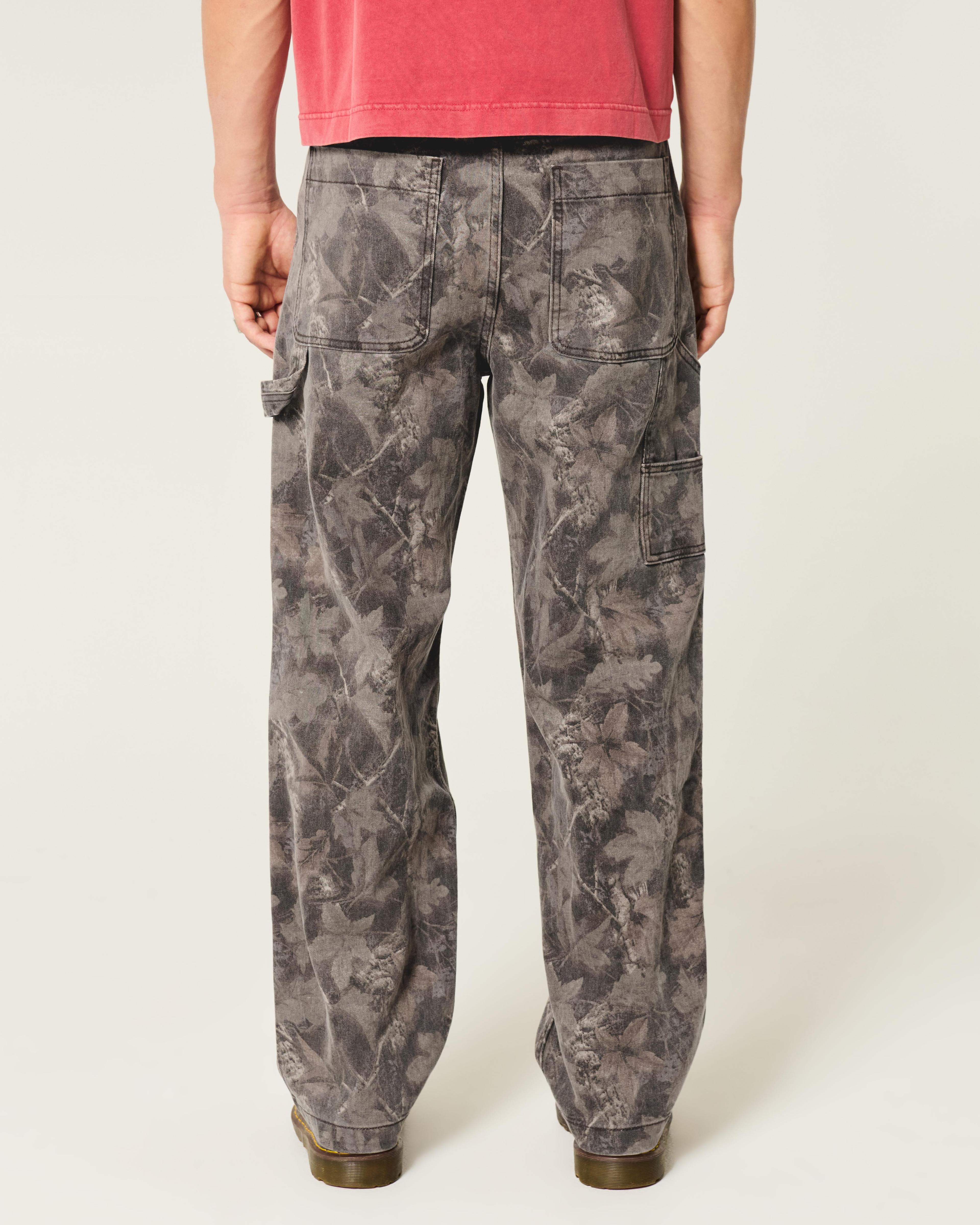 Camo Baggy Painter Jeans Product Image