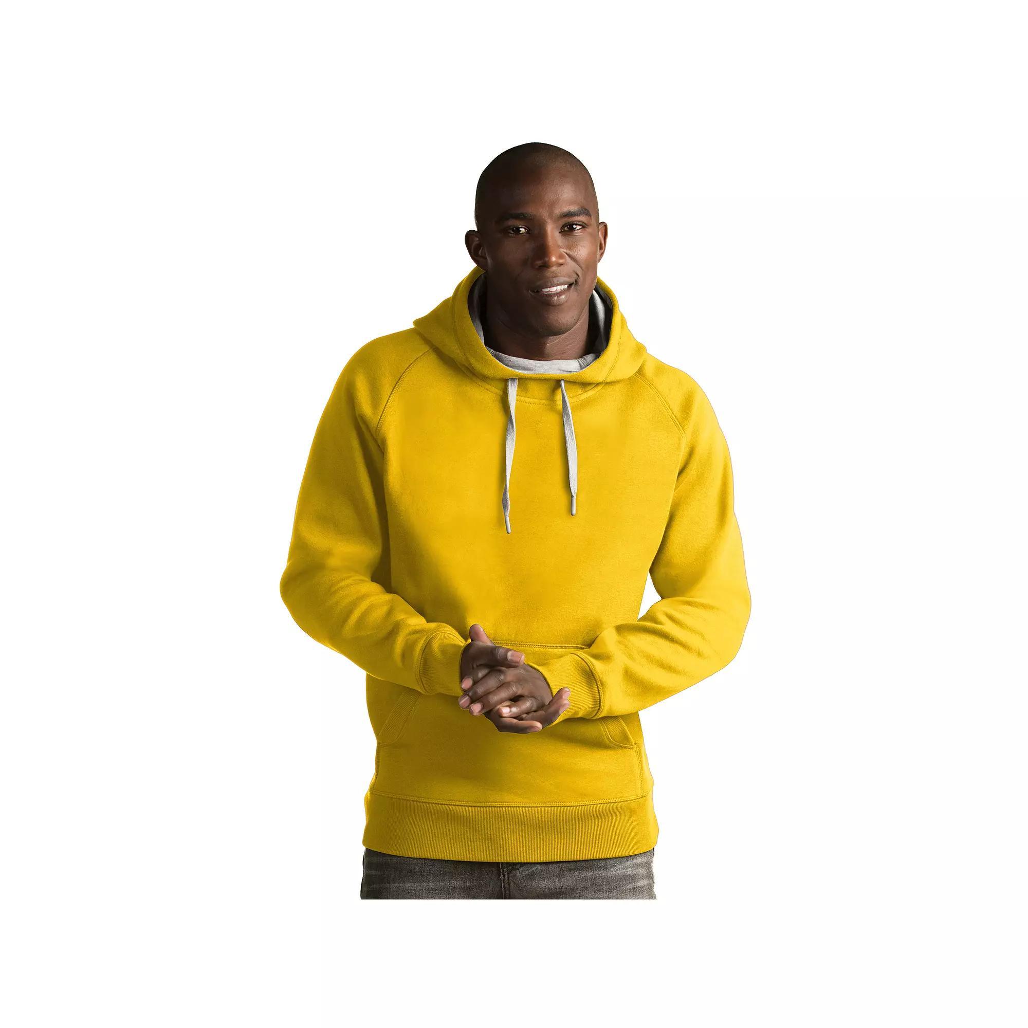 Men's Antigua Victory Pullover, Size: Large, Gold Product Image