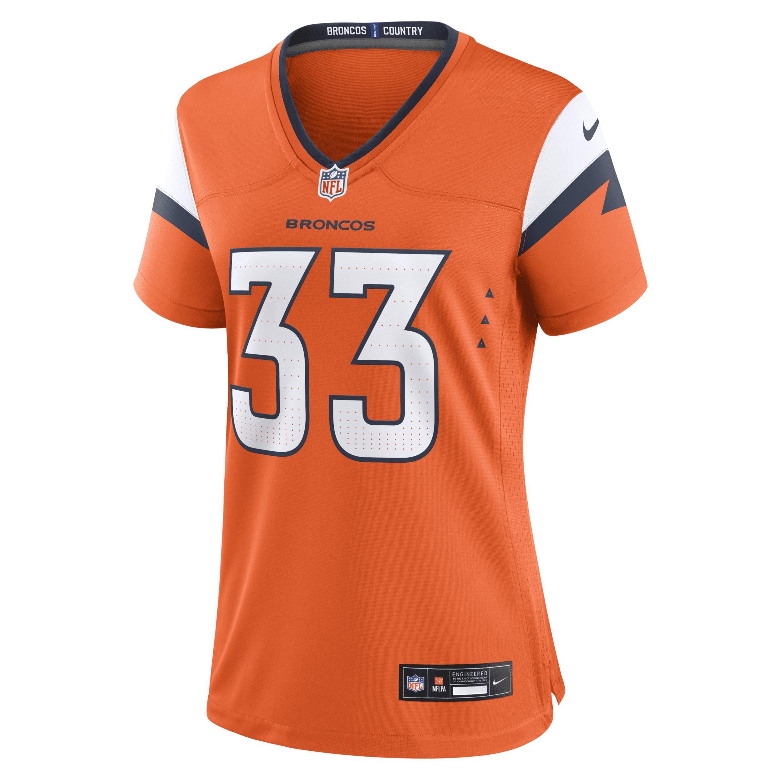 Javonte Williams Denver Broncos Nike Womens NFL Game Football Jersey Product Image