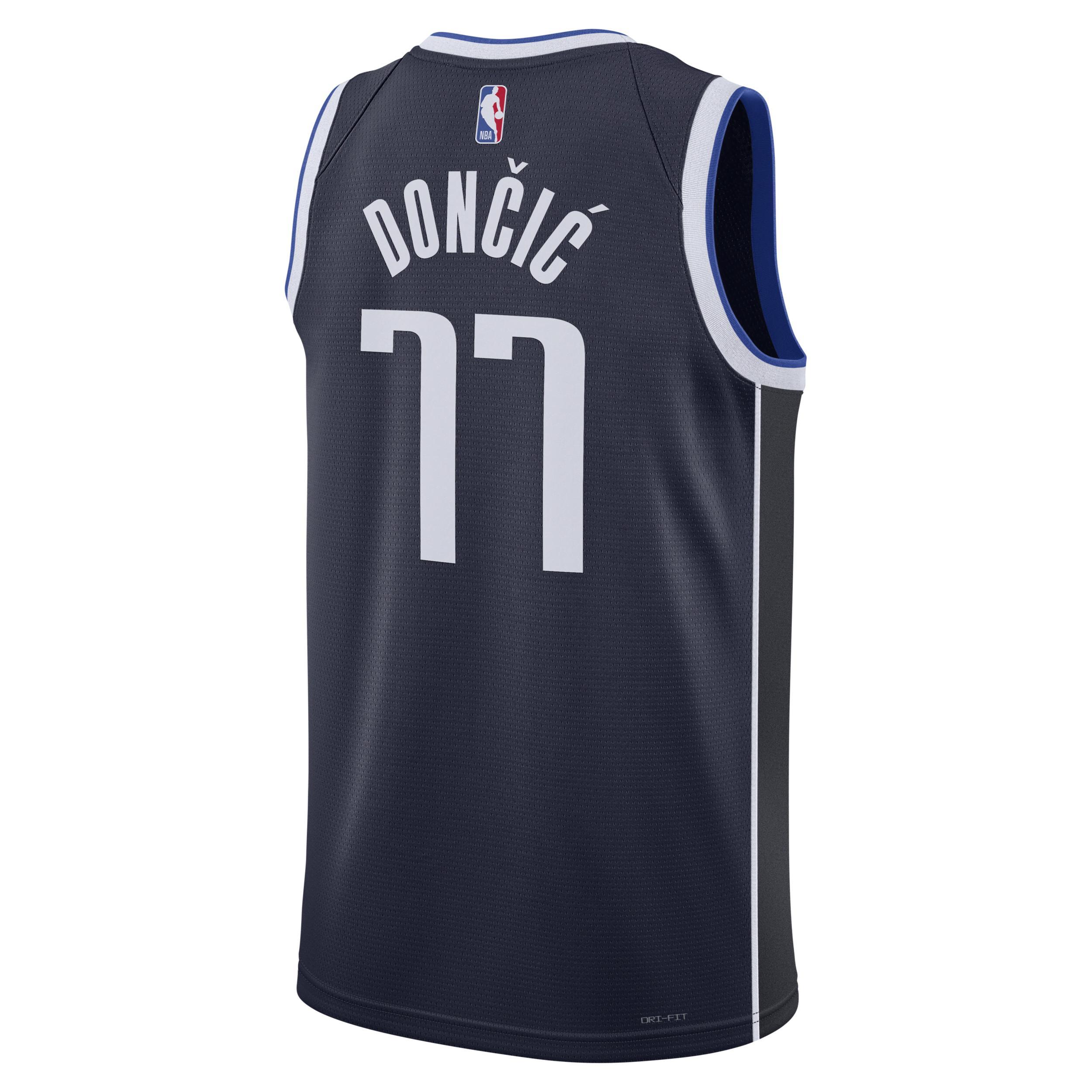 Men's Dallas Mavericks Statement Edition Jordan Dri-FIT NBA Swingman Jersey Product Image