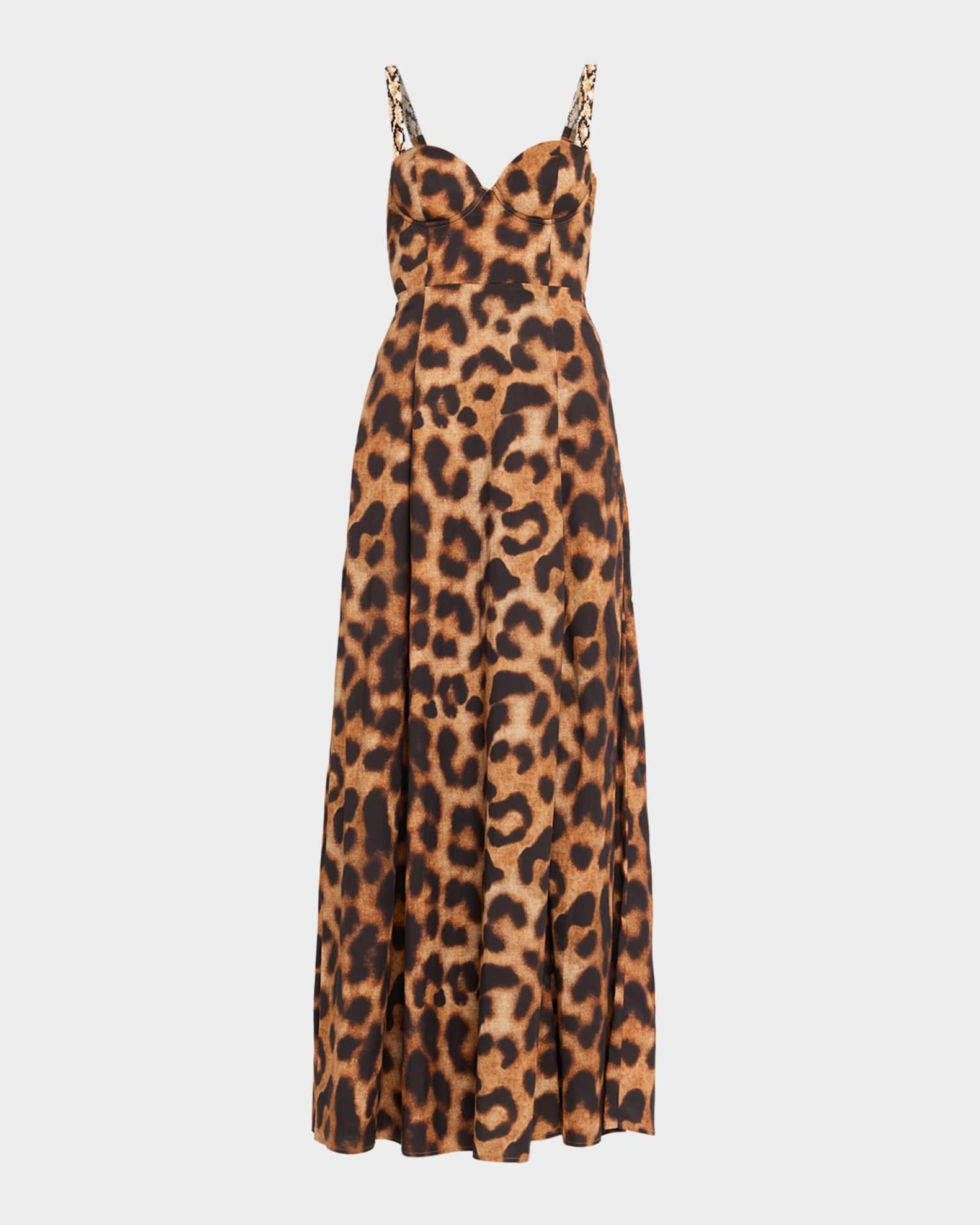 Sutton Leopard Maxi Dress Product Image