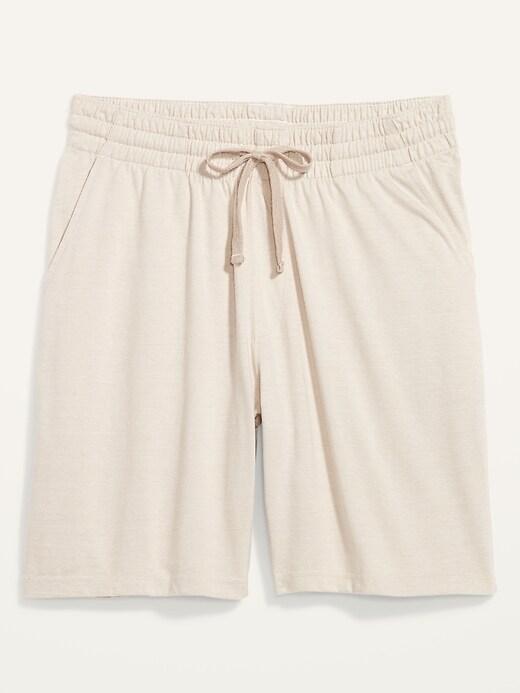 Jersey-Knit Pajama Shorts -- 7.5-inch inseam Product Image