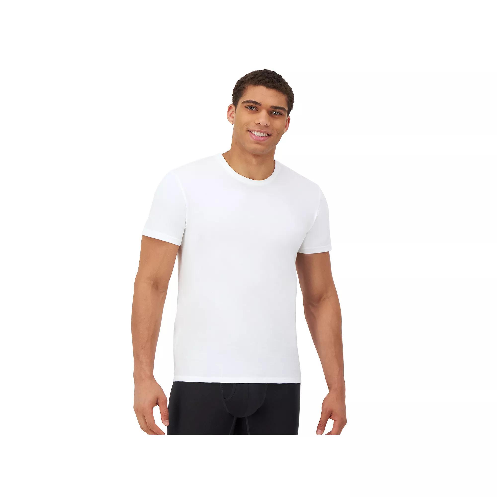 Men's Hanes Ultimate® 4 + 1 Bonus Pack Comfort Fit Stretch Crewneck Undershirt,  Product Image