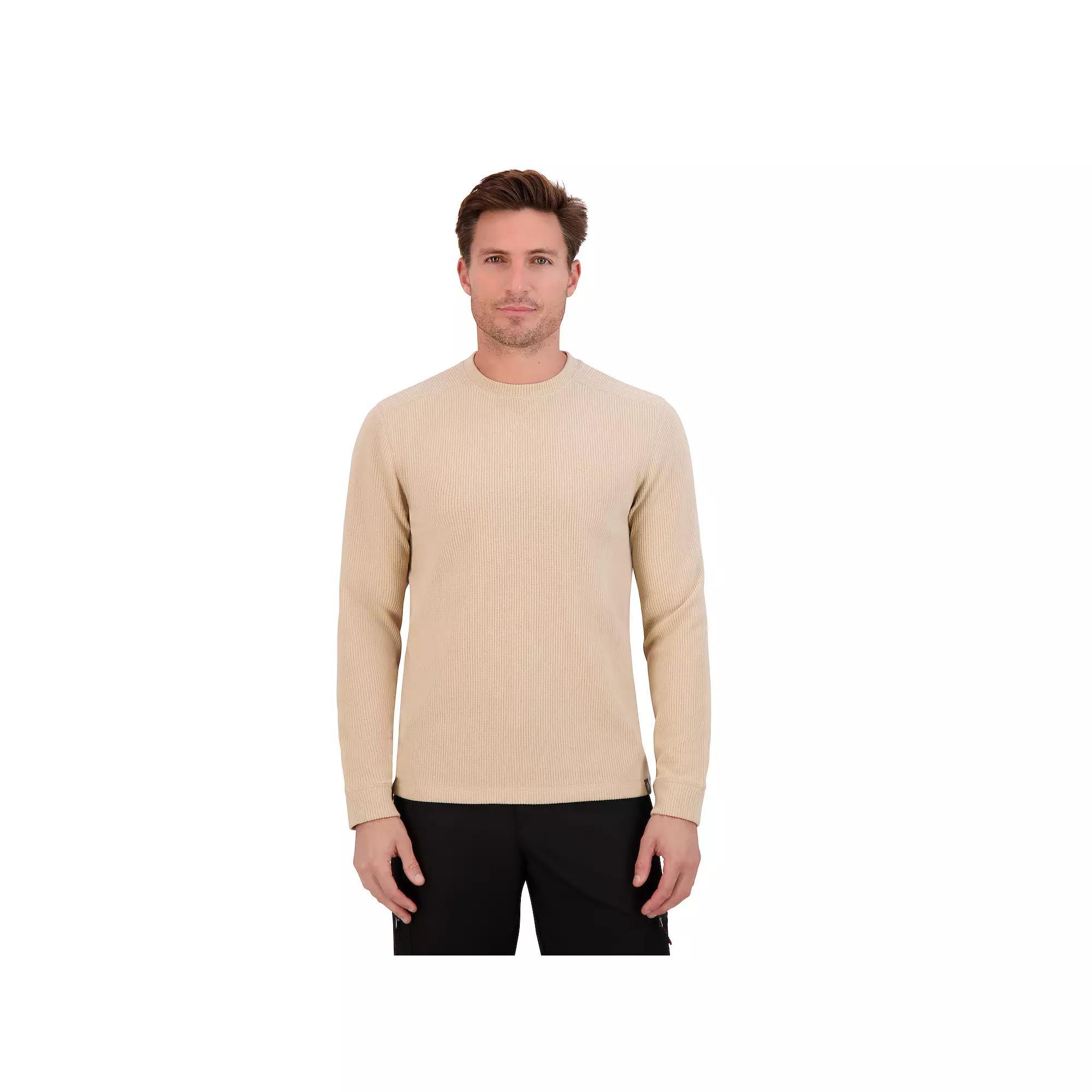Men's ZeroXposur Brushed Crewneck Pullover Sweater, Size: Medium, Black Product Image