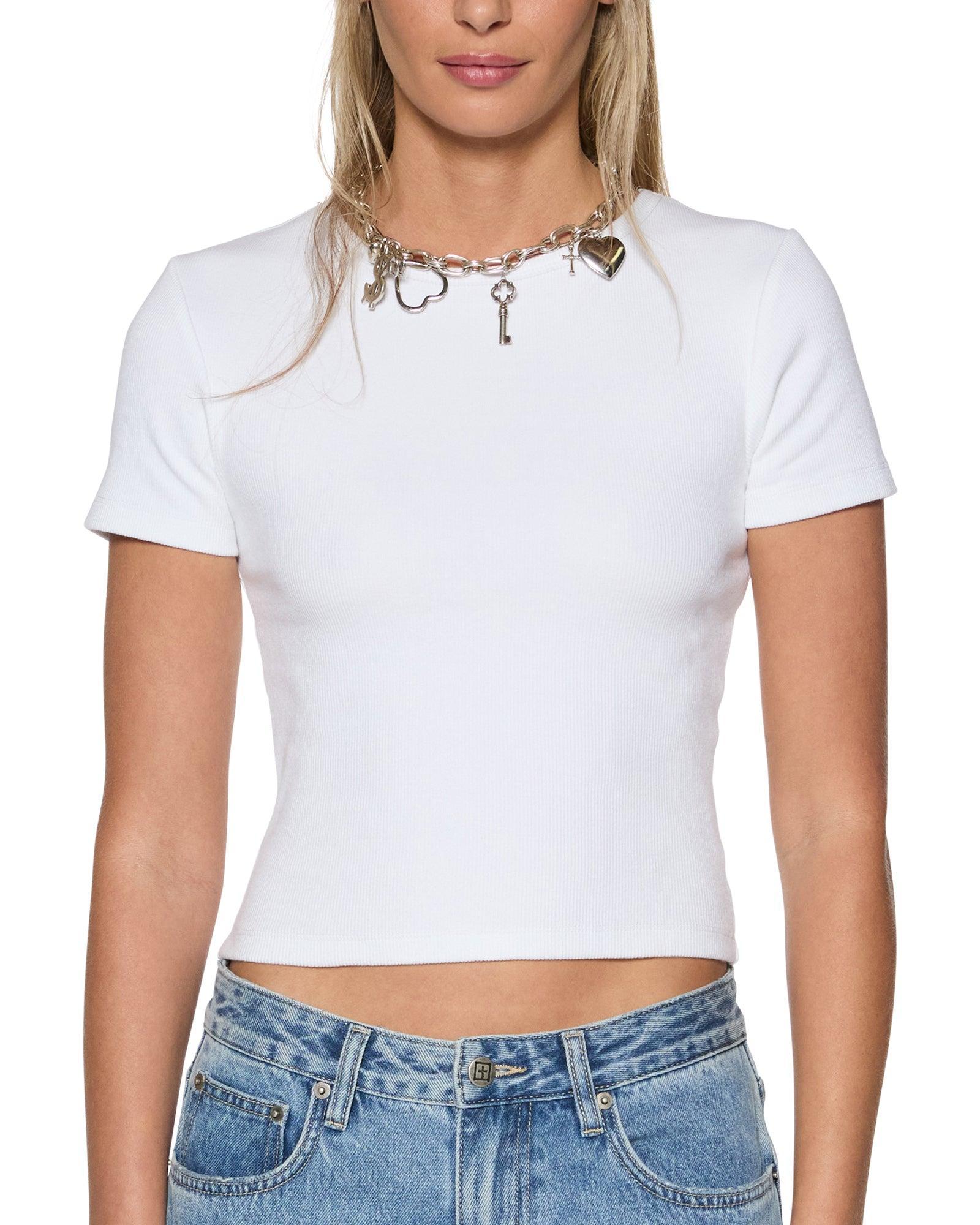 ARISE SS TEE WHITE Female Product Image