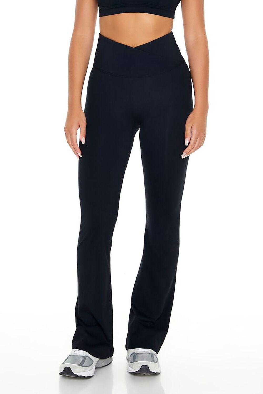 Active Uplift Scrunch Flare Leggings | Forever 21 Product Image