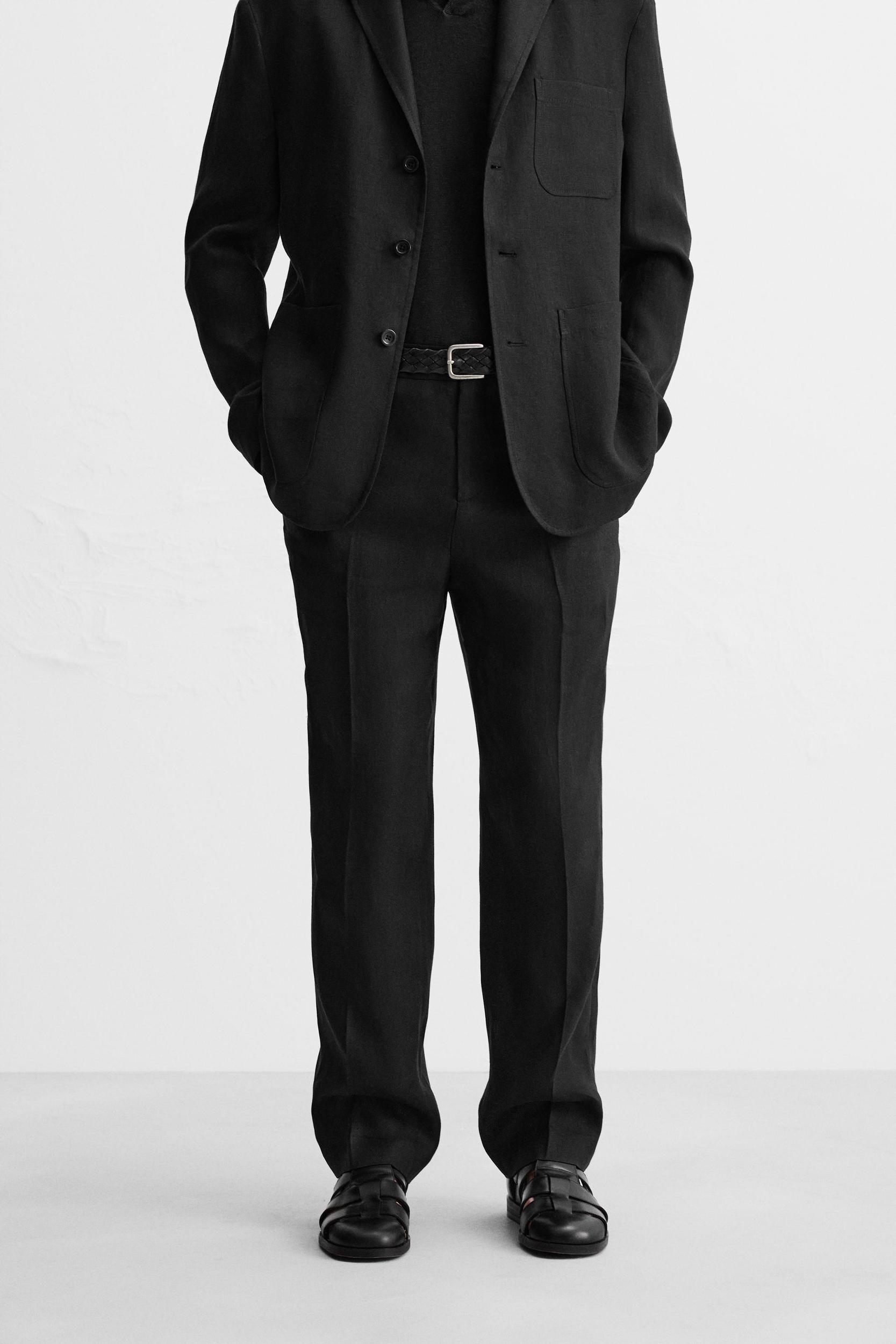 LIMITED EDITION 100% LINEN SUIT PANTS Product Image