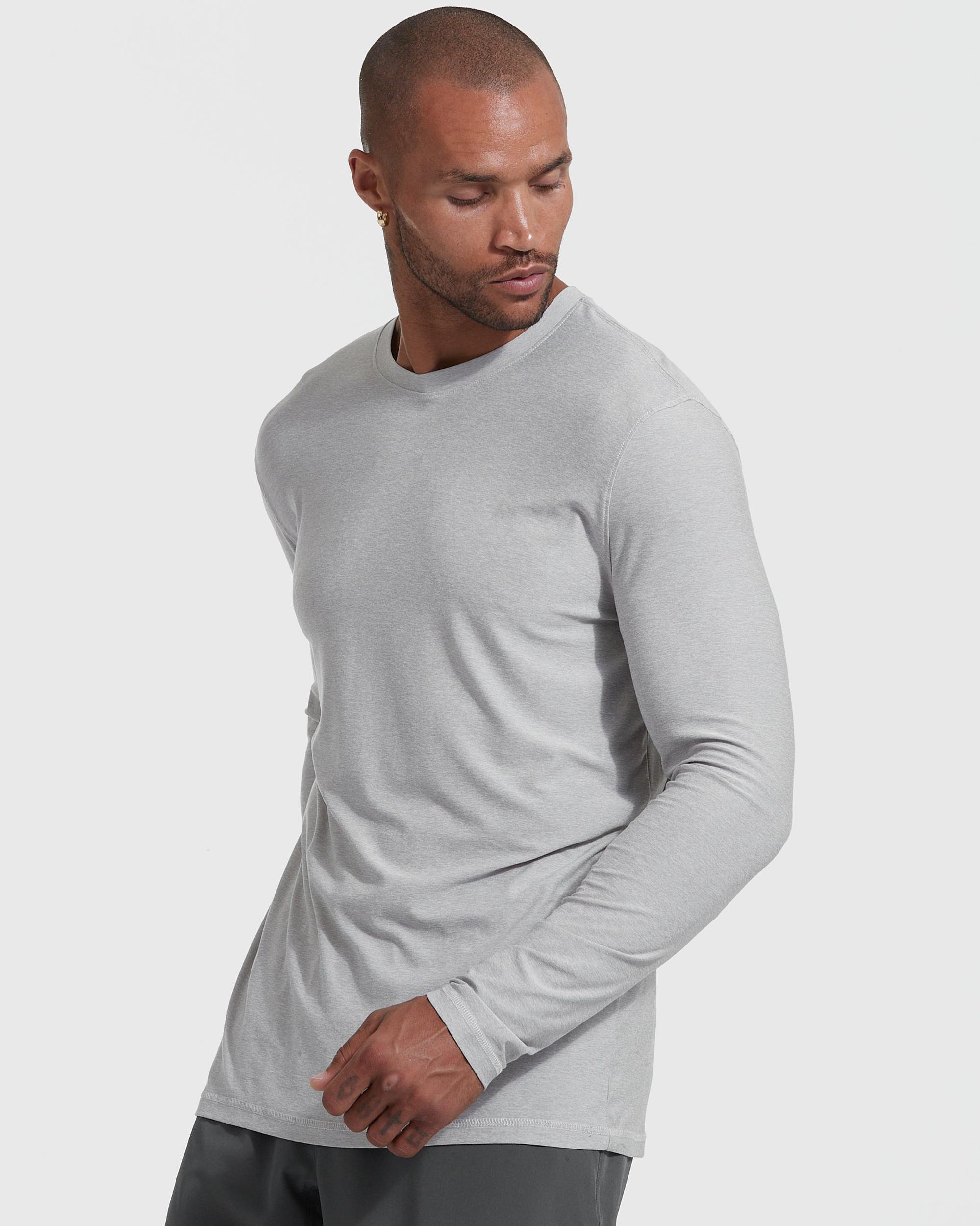 Everyday Active Long Sleeve Crew T-Shirt 3-Pack Product Image