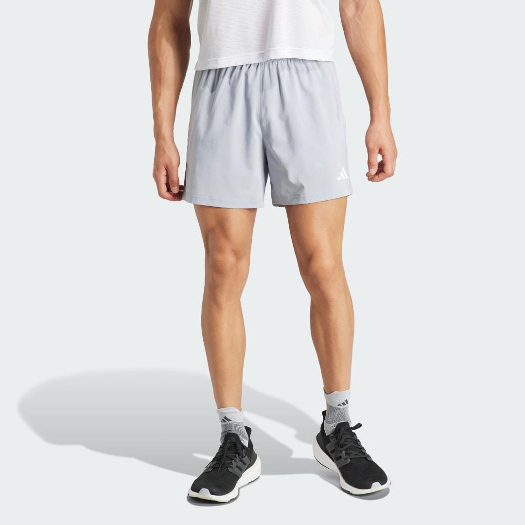 adidas Own The Run Shorts Black M 7 Mens Product Image