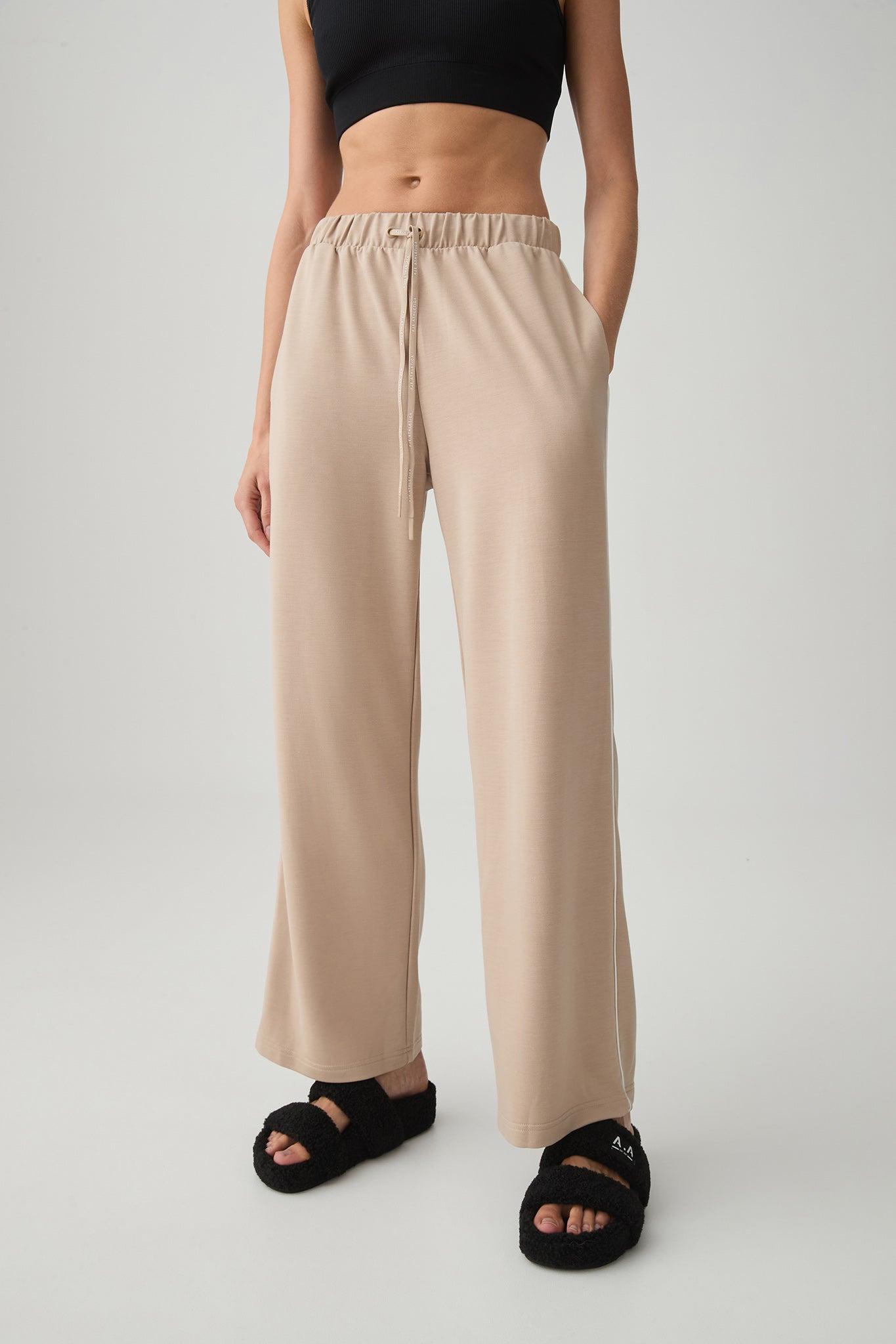 Terry Wide Leg Pant 504 Product Image