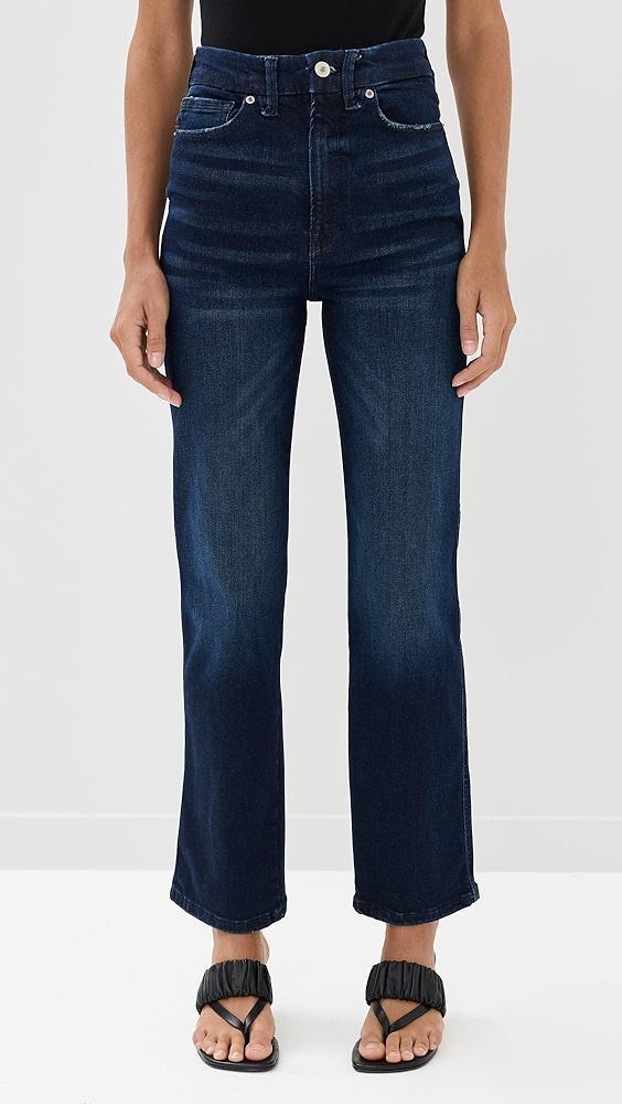 Good American Always Fits Good Curve Straight Jeans | Shopbop Product Image