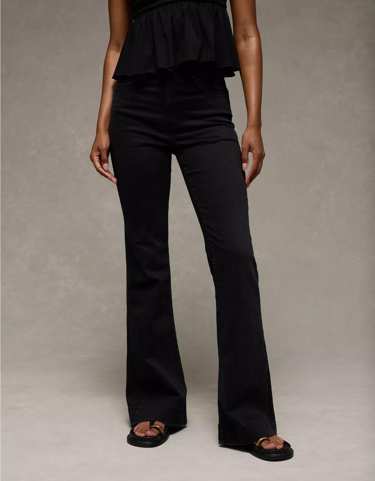 AE Next Level Super High-Waisted Flare Jean Product Image