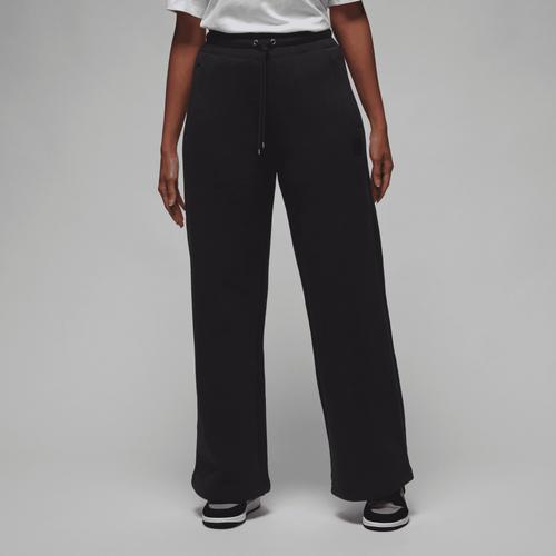 Jordan Womens Jordan Flight Fleece Pants - Womens Black/Black Product Image