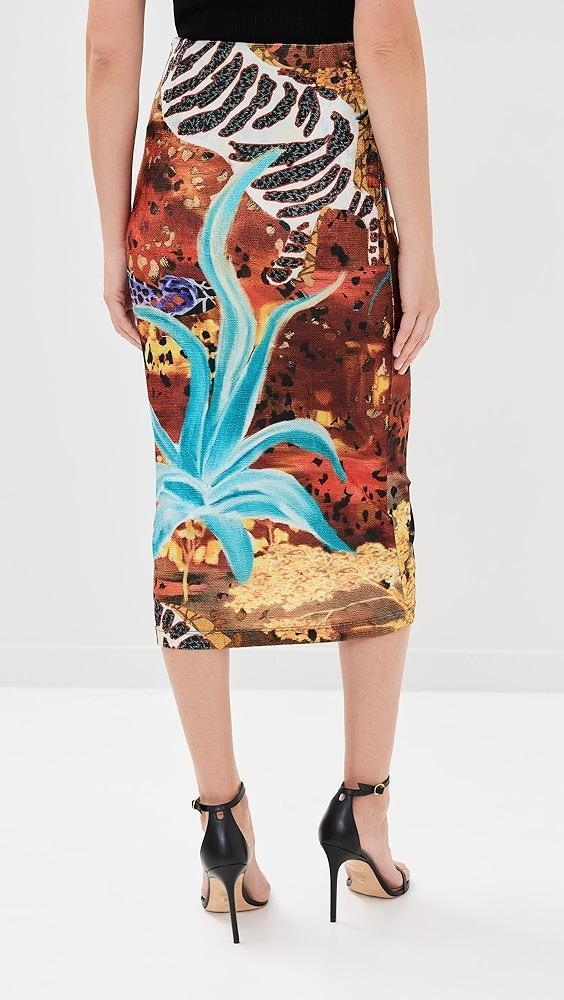 Stella Jean Printed Basic Skirt | Shopbop Product Image