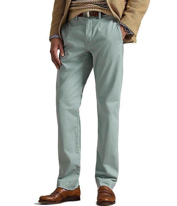 Polo Ralph Lauren Straight Fit Flat Front Stretch Twill Chino Pants Product Image
