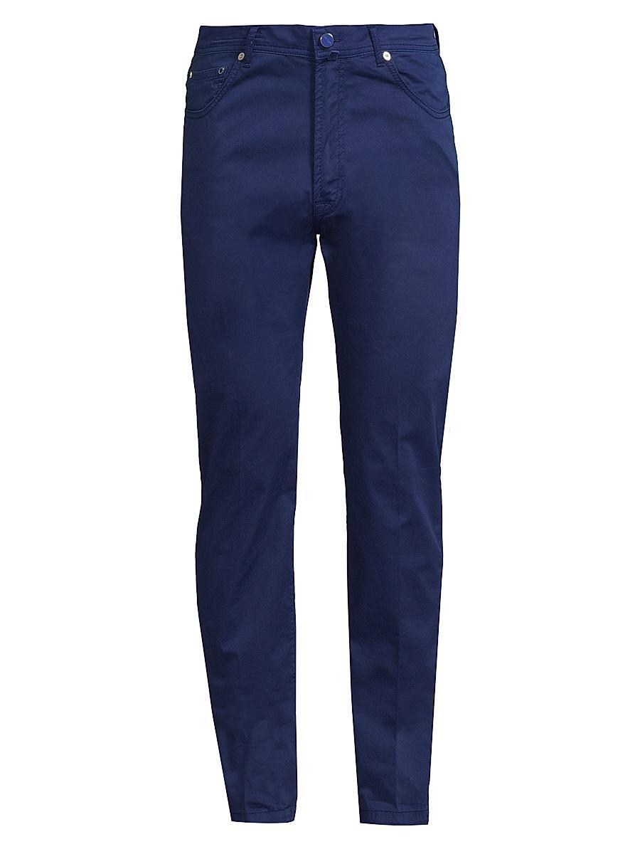 Mens Stretch-Cotton 5-Pocket Pants Product Image