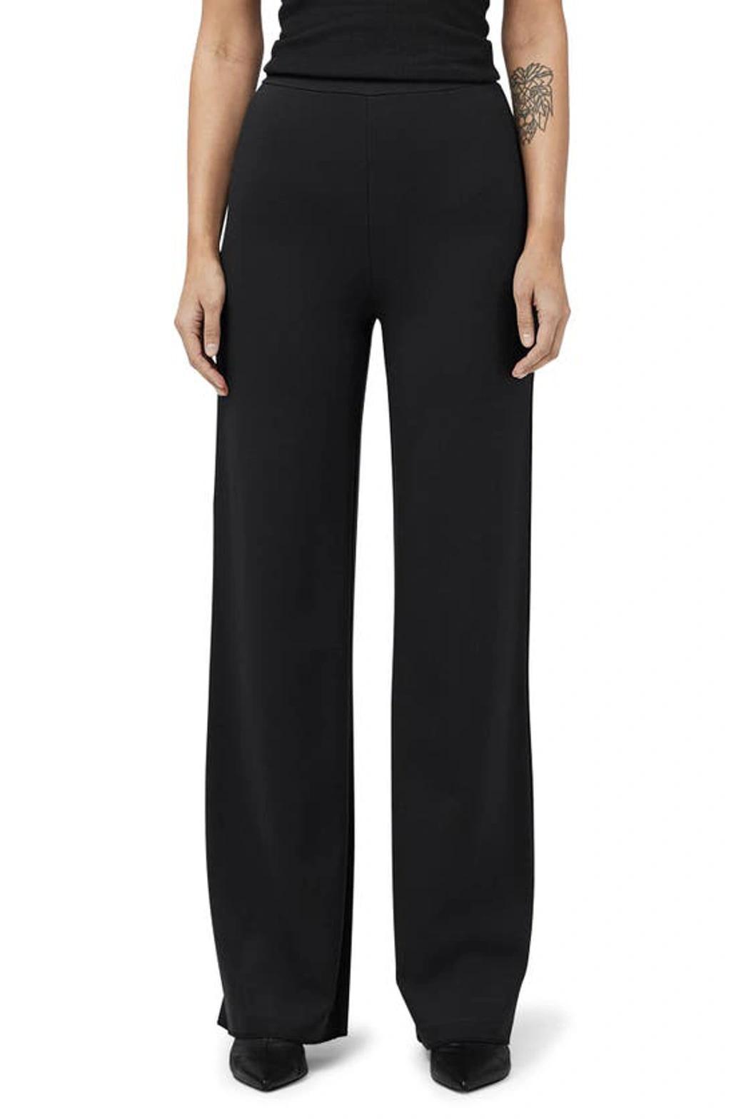 Womens Irina Ponte Wide-Leg Pants Product Image