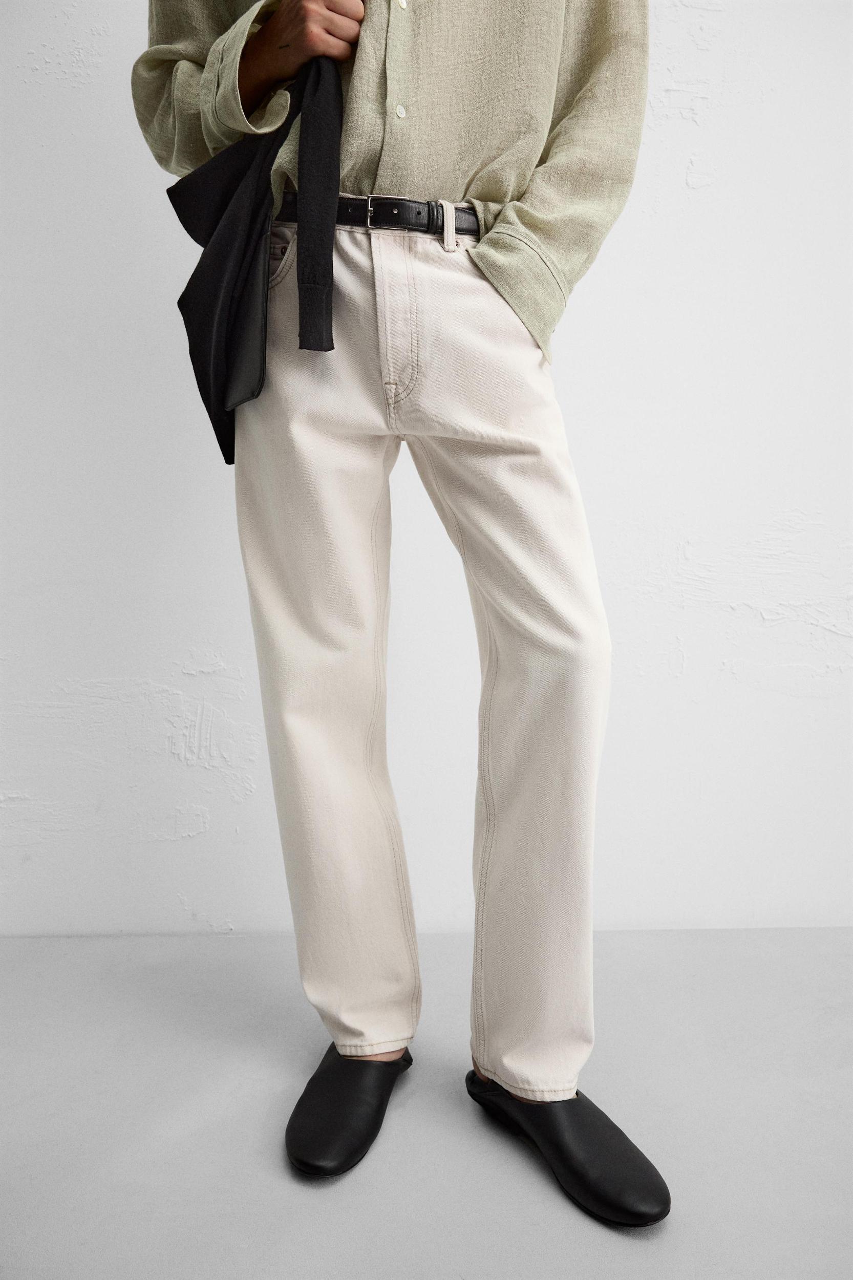 REGULAR STRAIGHT FIT JEANS Product Image