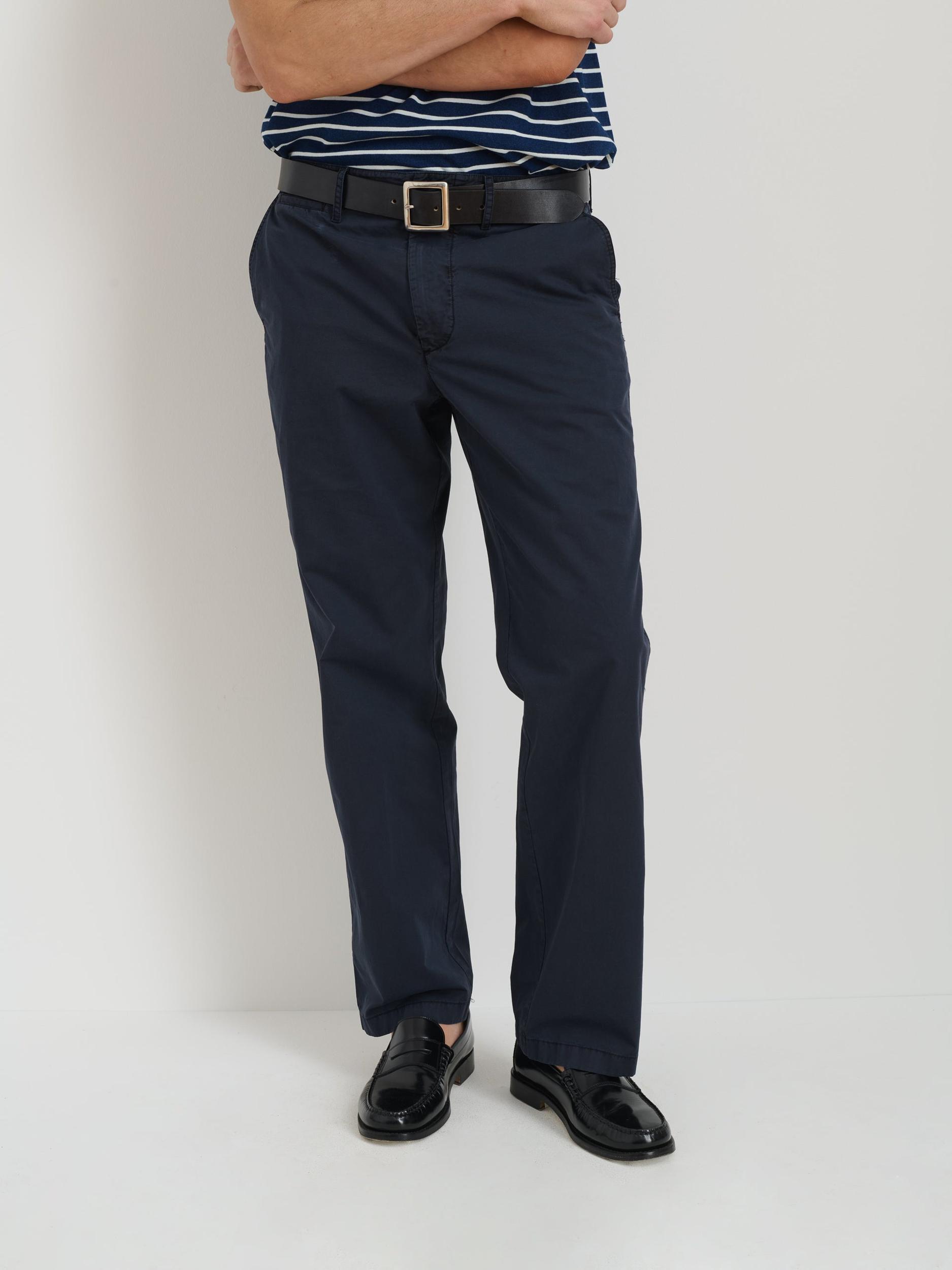 Lucas Polo In Indigo Stripe Product Image