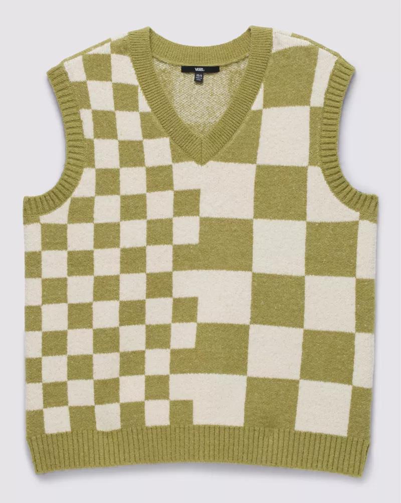 Courtyard Checker Sweater Vest Product Image