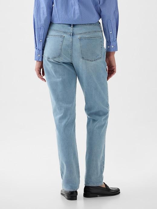 Mid Rise Girlfriend Jeans Product Image