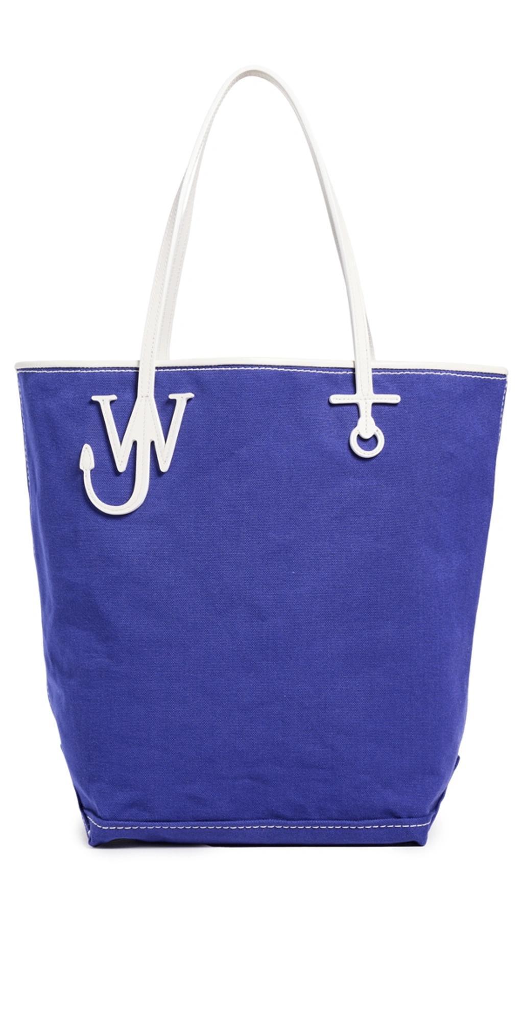 JW ANDERSON Anchor Tall Tote Blue/white Product Image