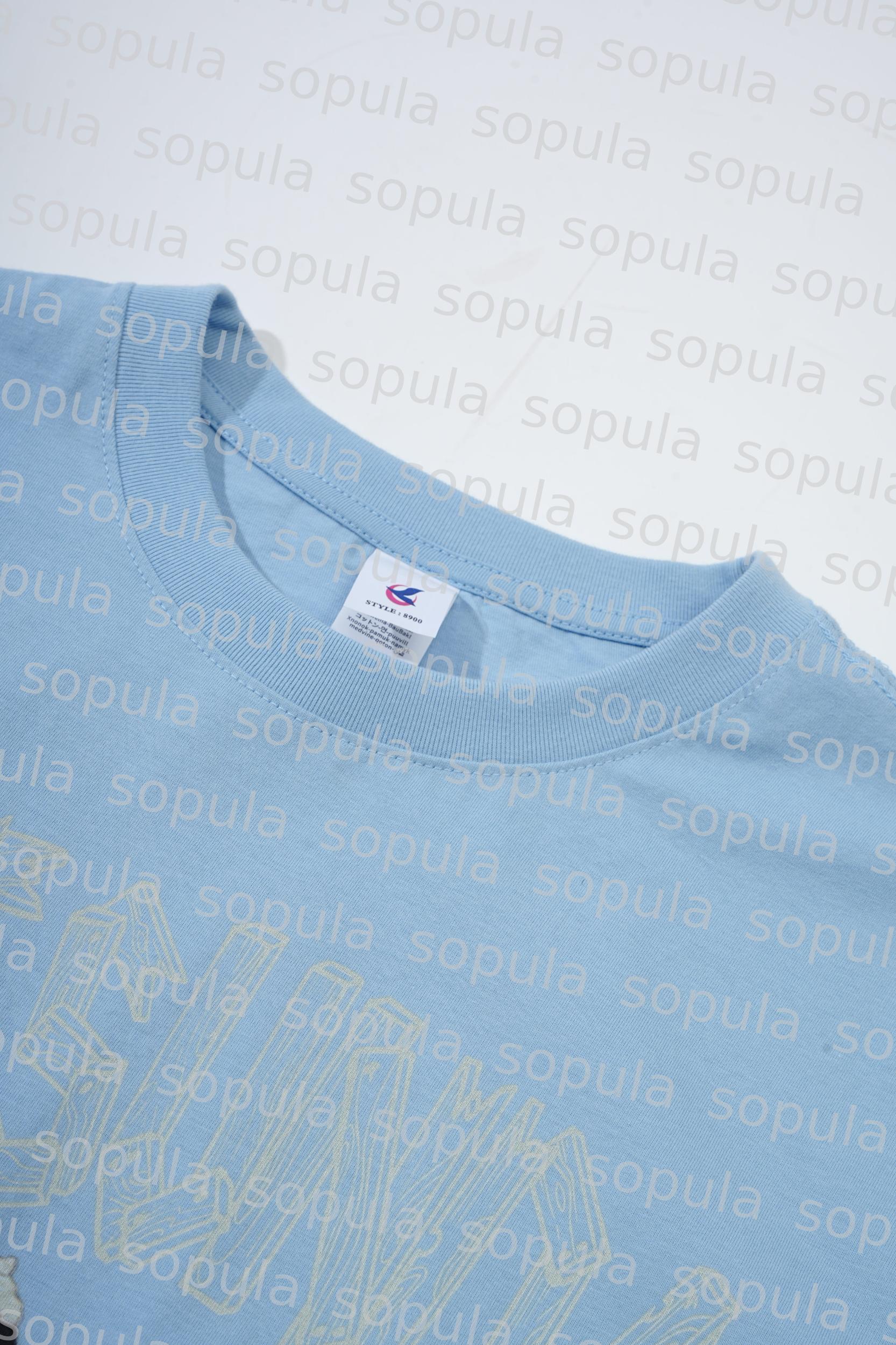 Sopula First Sunday Graphic 100% Cotton Basic T-Shirt Product Image
